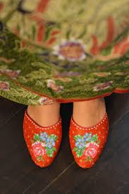 Peranakan Cover Premium Beaded Slippers